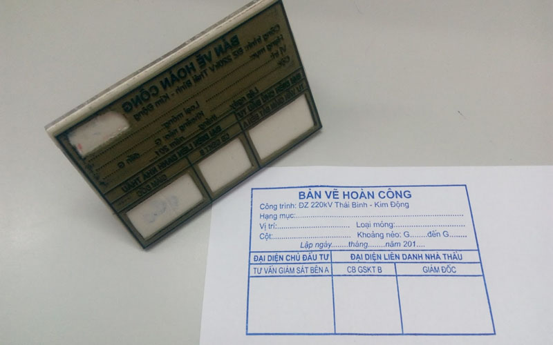 Khắc dấu hoàn công