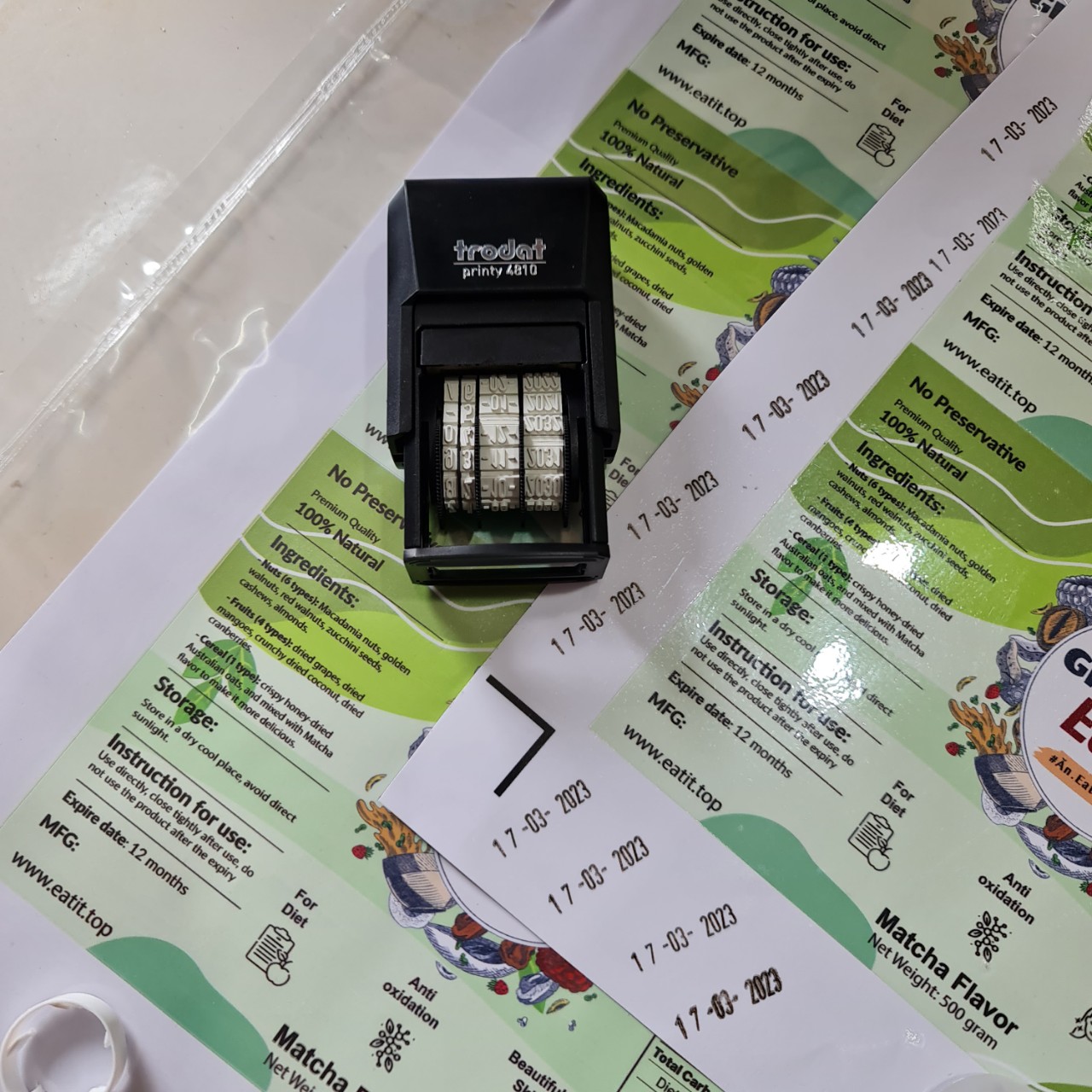 Con dấu ngày sản xuất hạn sử dụng được dùng trong các trường hợp nào?