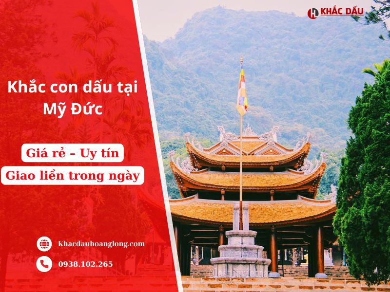 Khắc dấu tại Mỹ Đức